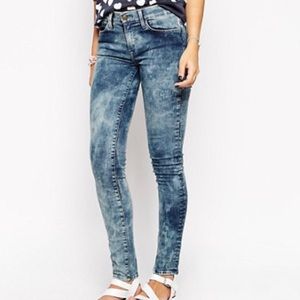 Wildfix acid wash jeans